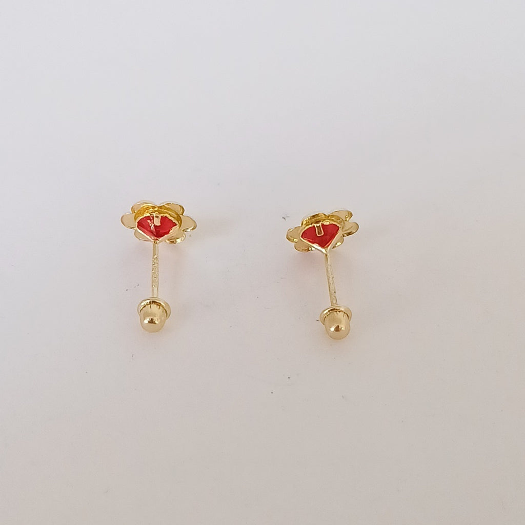 BROQUELES ORO 14K 1 (NUEVO)