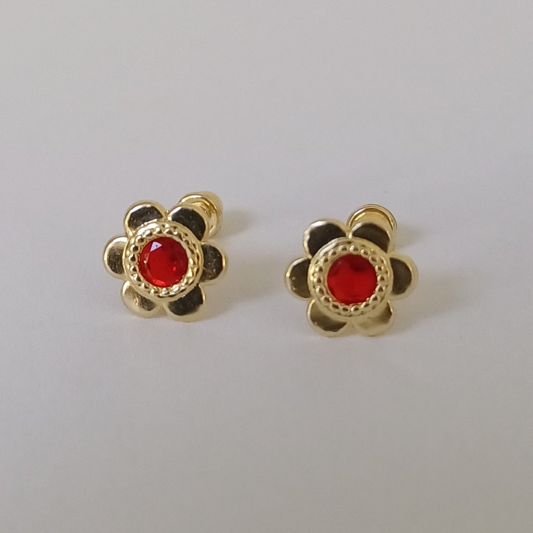 BROQUELES ORO 14K 1 (NUEVO)