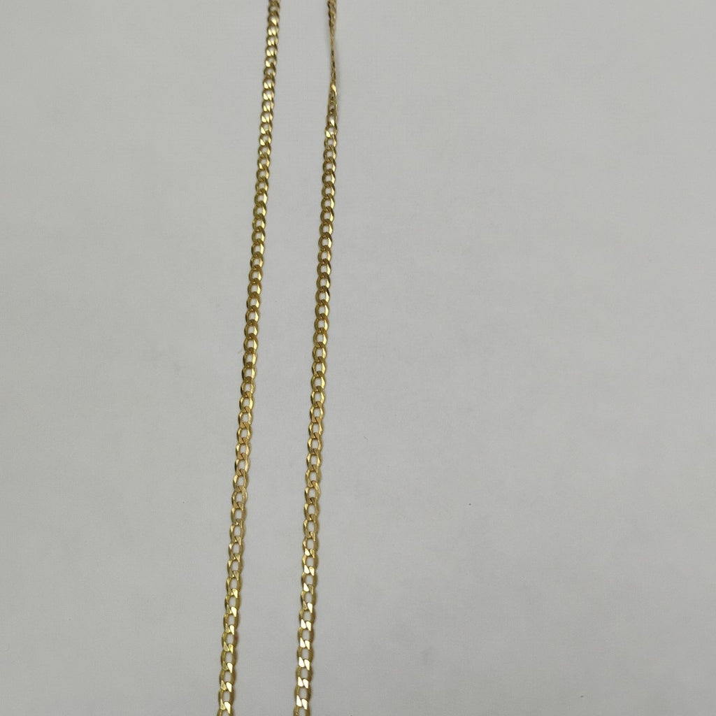 CADENAS BARBADA AMARILLA ORO 14K 4.9 (NUEVO)