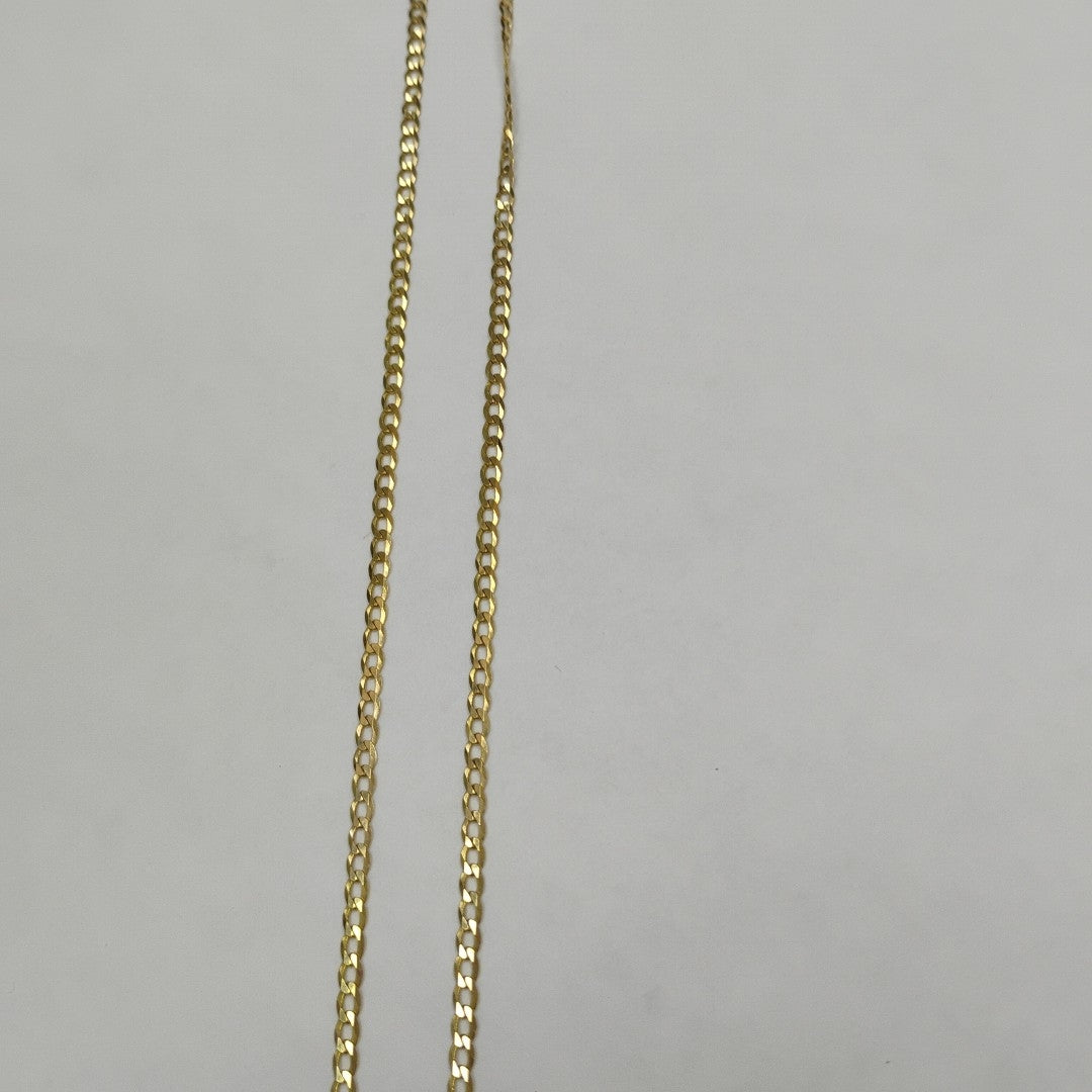 CADENAS BARBADA AMARILLA ORO 14K 4.9 (NUEVO)