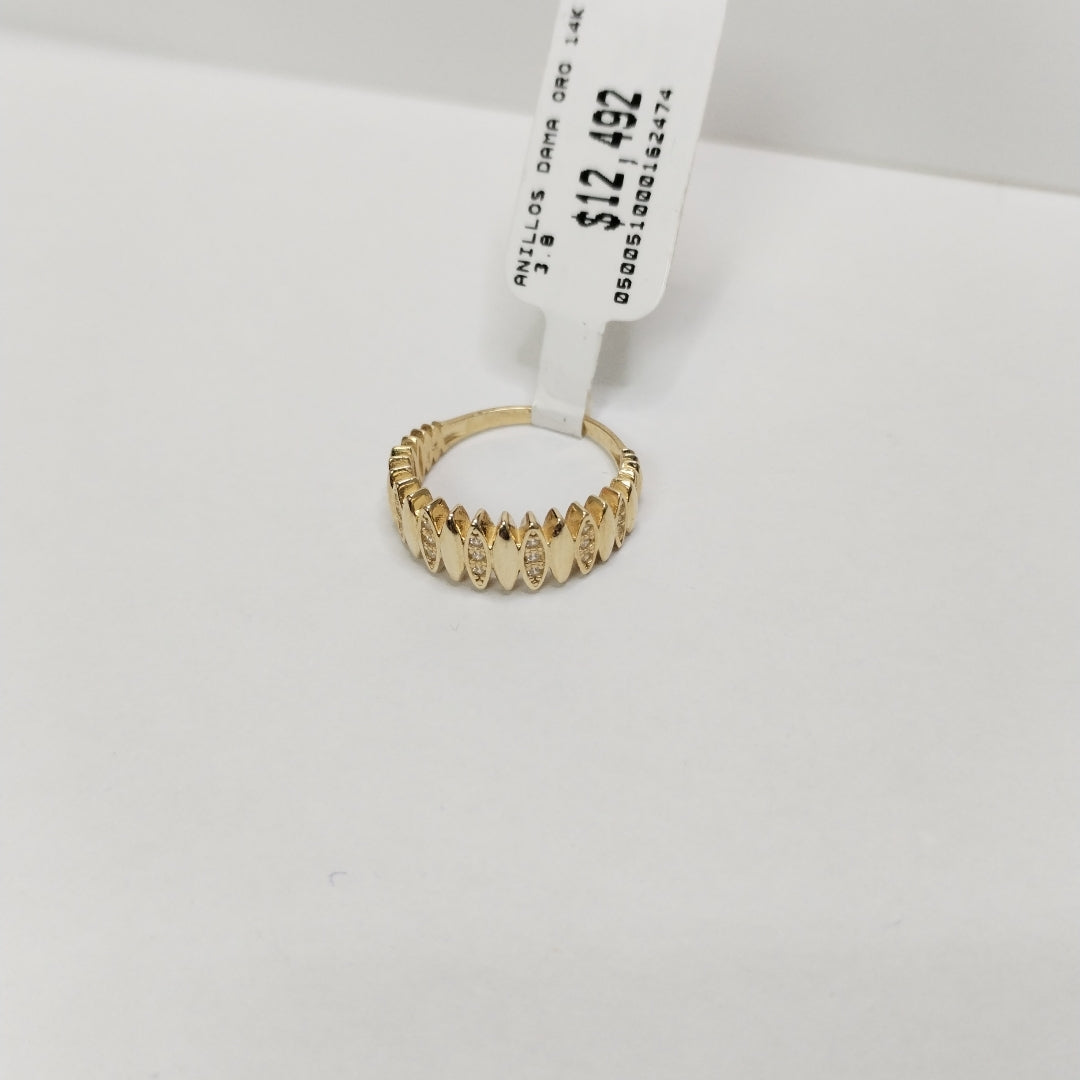 ANILLOS DAMA ORO 14K 3.8 (NUEVO)