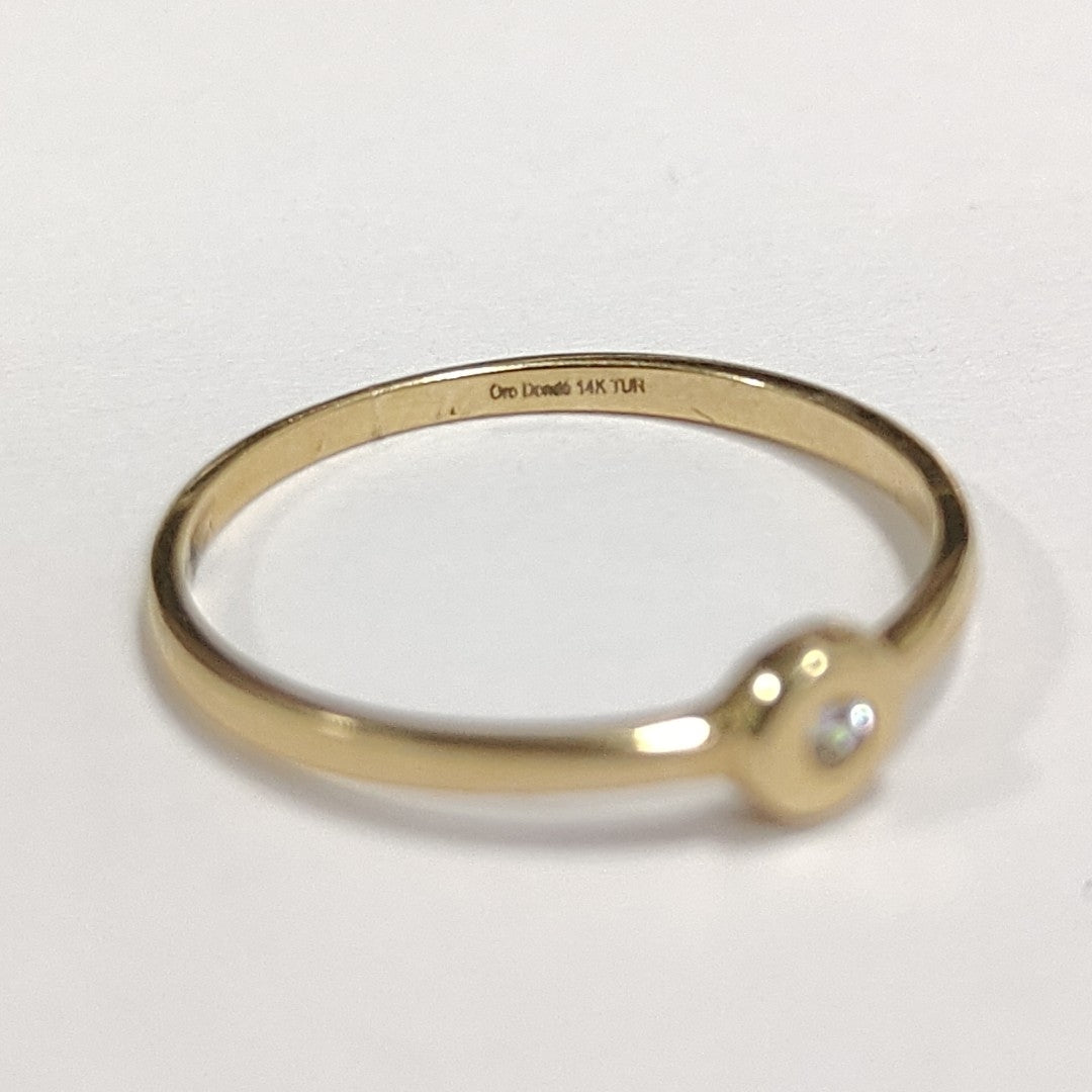 ANILLOS DAMA ORO 14K 1.1 (NUEVO)