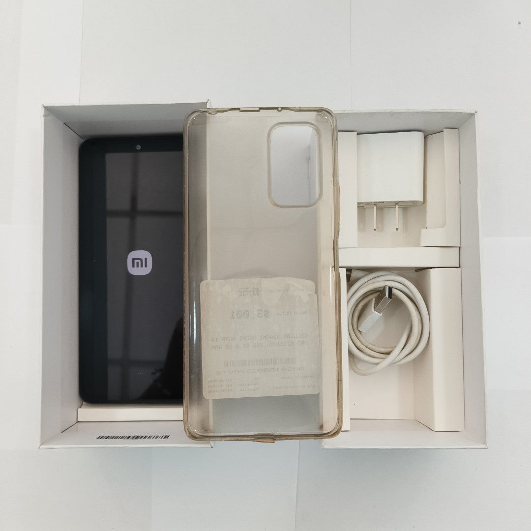CELULAR XIAOMI REDMI NOTE 10 PRO M2101K6G 256 GB 8 GB RAM (SEMINUEVO)