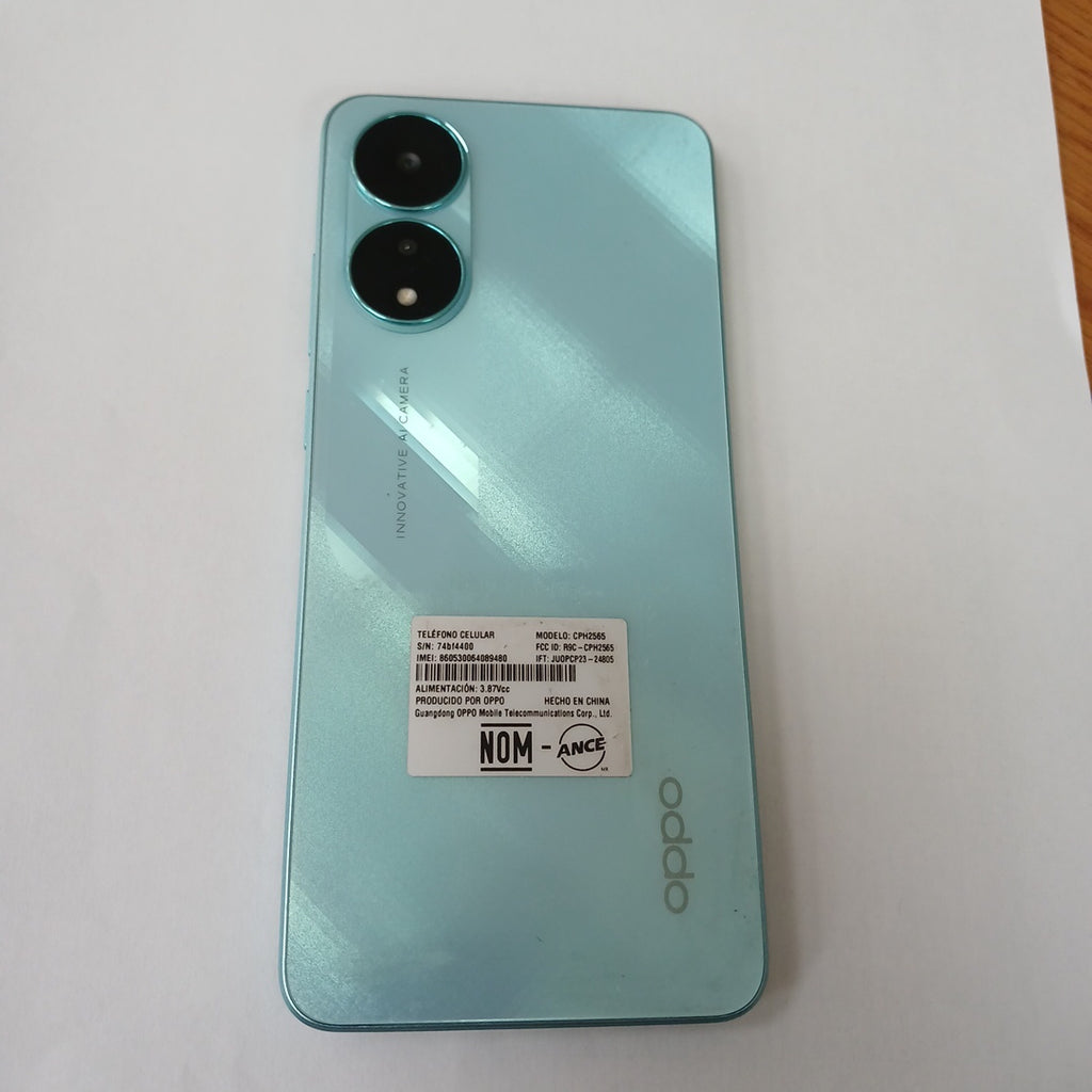 CELULAR OPPO  A78 CPH2565 (2023) 256 GB 8 GB RAM (SEMINUEVO)