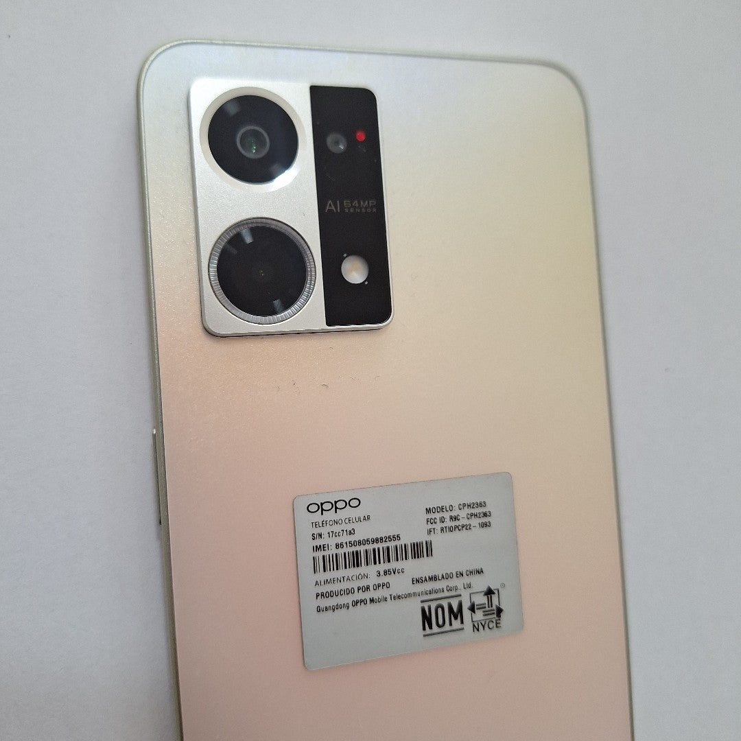 CELULAR OPPO  RENO7 CPH2363 (2022) 256 GB 8 GB RAM (SEMINUEVO)