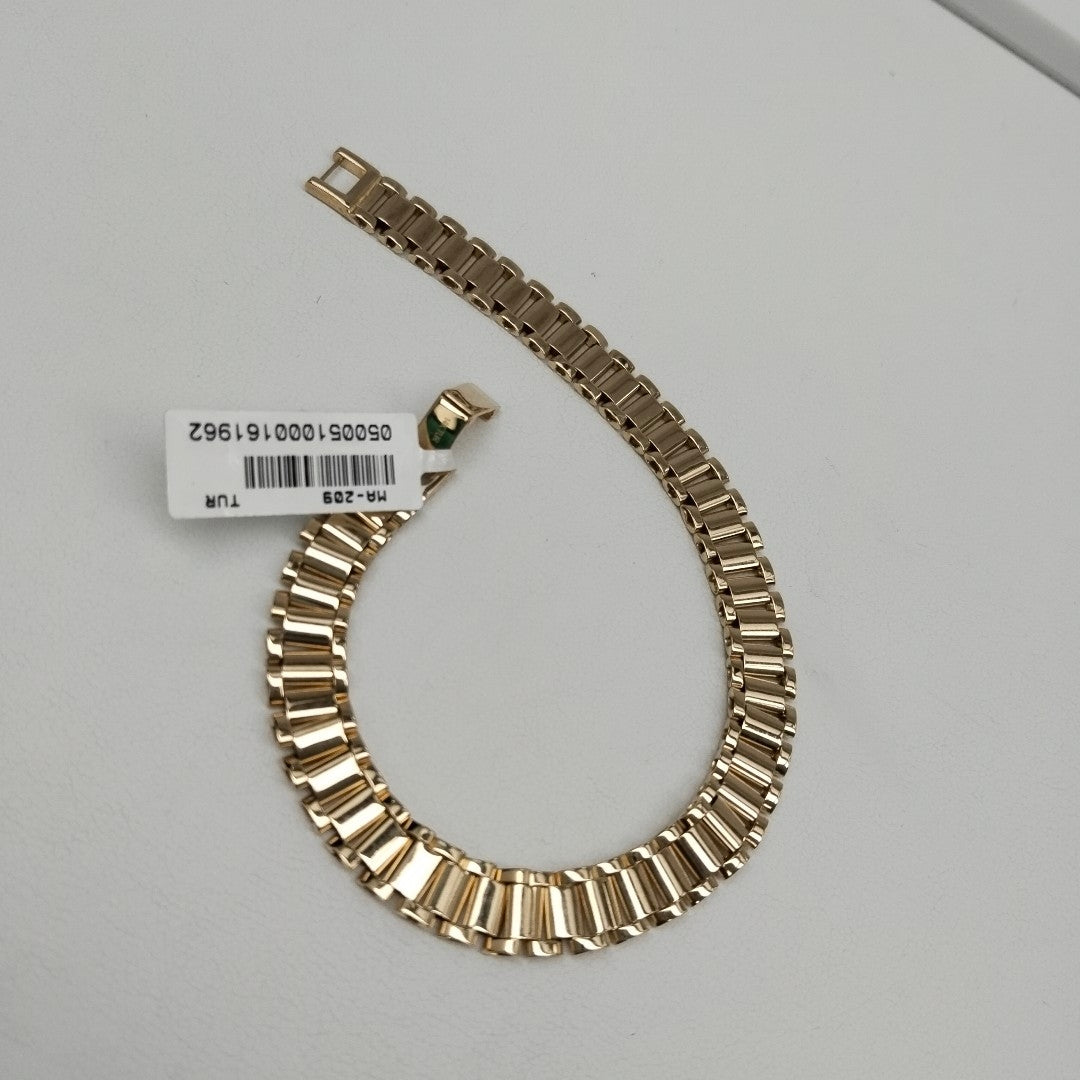 PULSERAS CABALLERO ORO 14K 12.9 (NUEVO)