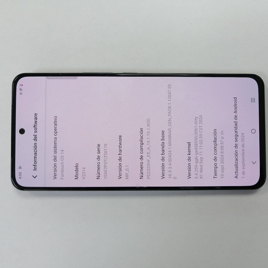 CELULAR VIVO V30 LITE V2314 (2023) 256 GB 12 GB RAM (SEMINUEVO)