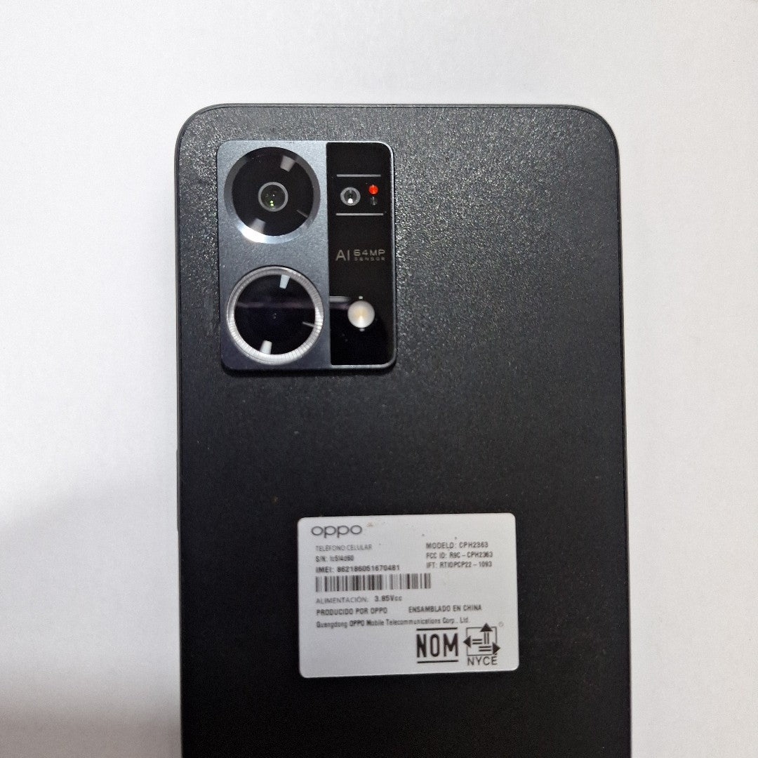 CELULAR OPPO  RENO7 CPH2363 (2022) 256 GB 8 GB RAM (SEMINUEVO)