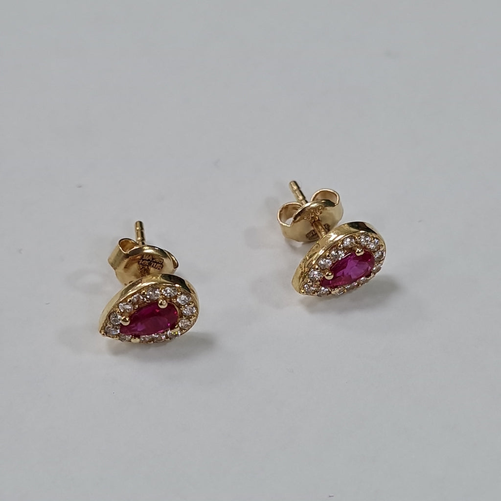 BROQUELES ORO 14K 1.4 (NUEVO)
