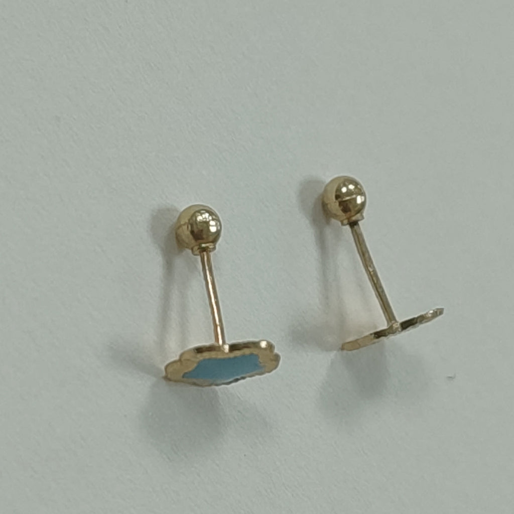 BROQUELES ORO 10K 1 (NUEVO)