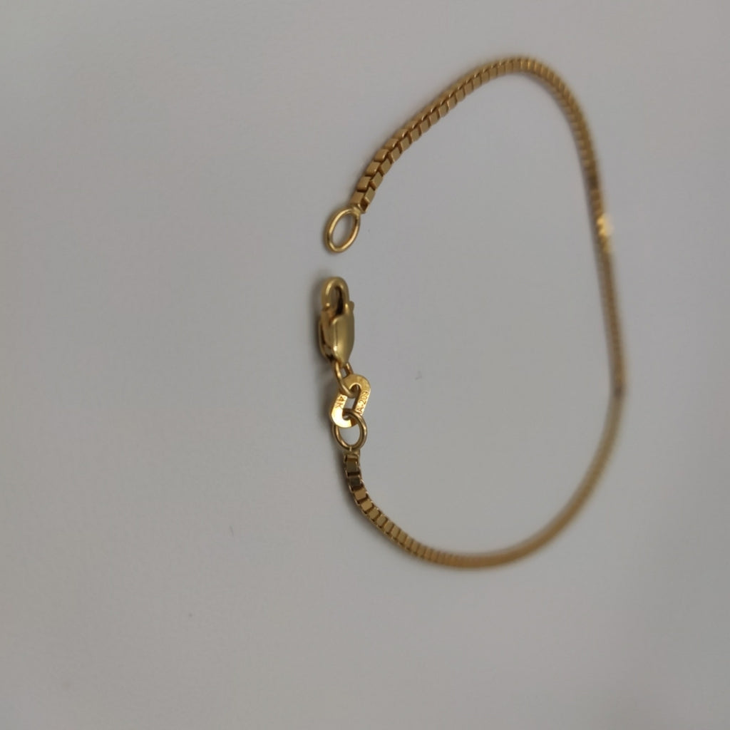 PULSERAS CABALLERO ORO 14K 3.4 (NUEVO)