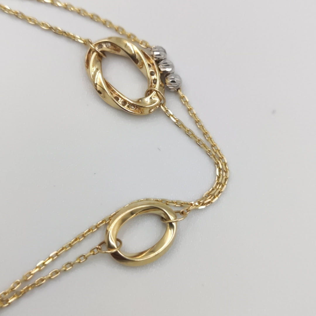 PULSERAS DAMA ORO 14K 2.9 (NUEVO)
