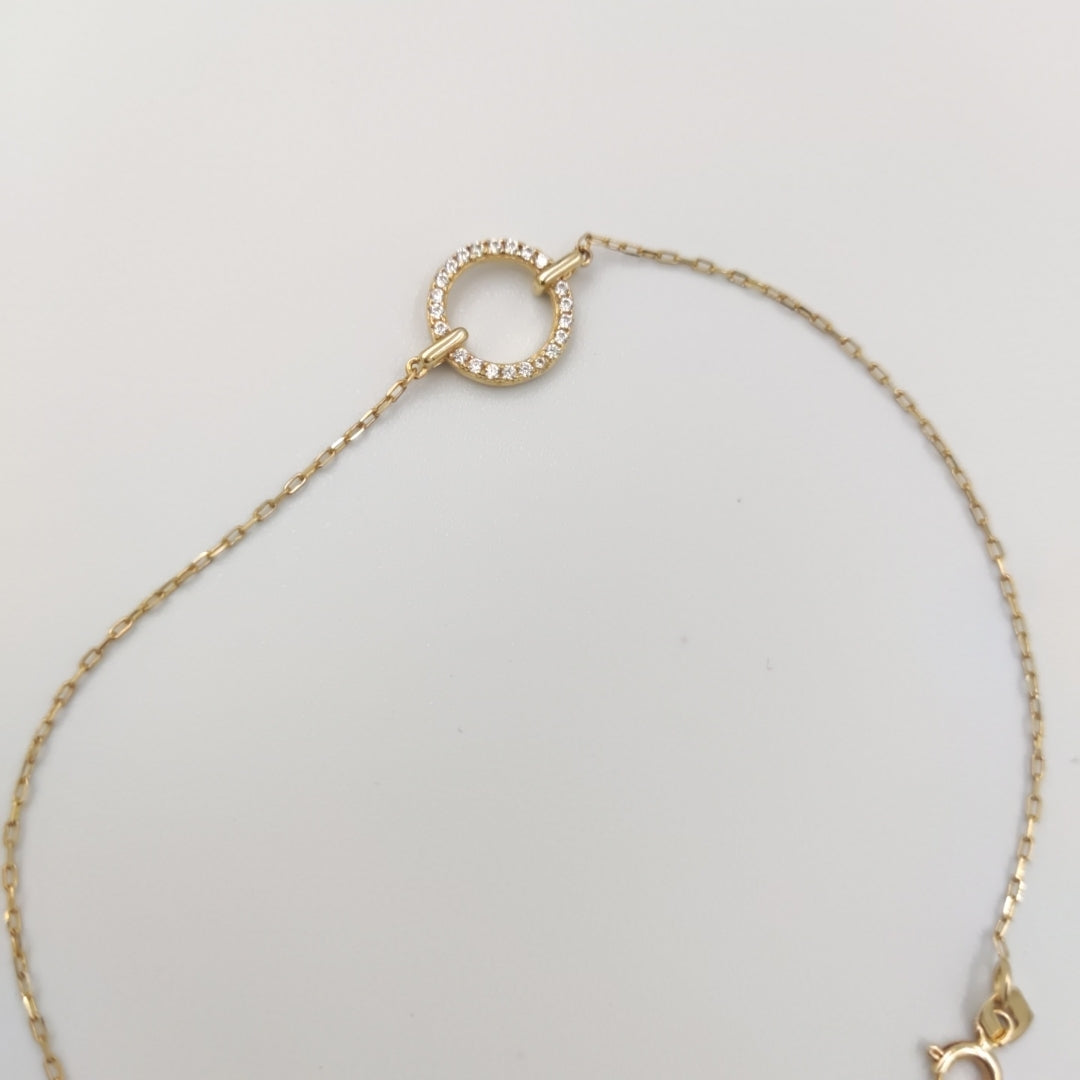 PULSERAS DAMA ORO 14K 1.5 (NUEVO)
