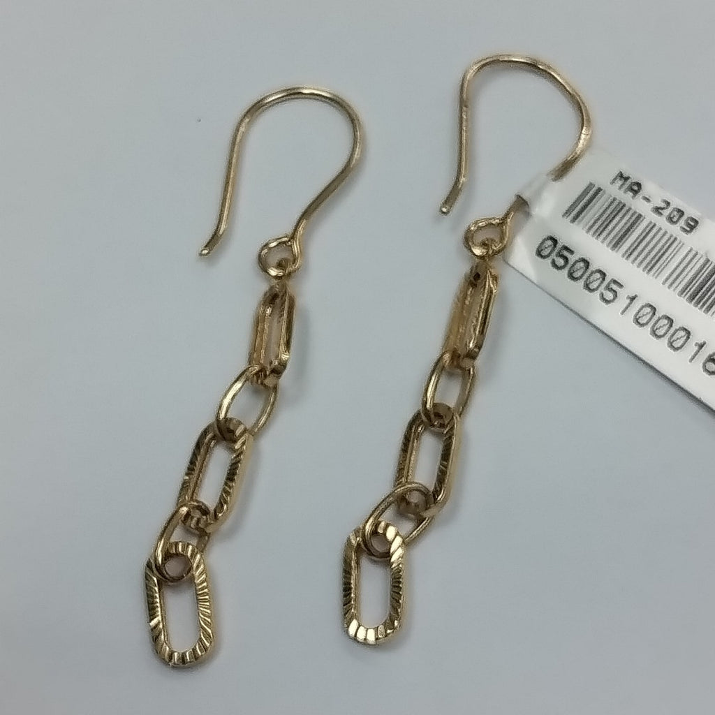 BROQUELES ORO 14K 1.9 (NUEVO)