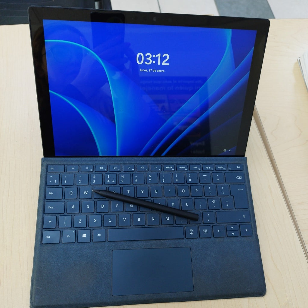TABLETA MICROSOFT SURFACE PRO 7 1866 256 GB SSD 16 GB RAM (SEMINUEVO)