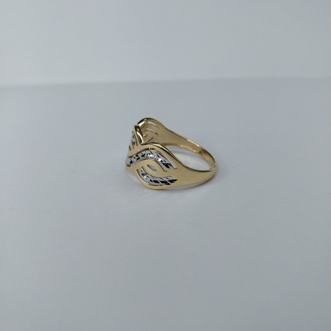 ANILLOS DAMA ORO 14K 2 (NUEVO)