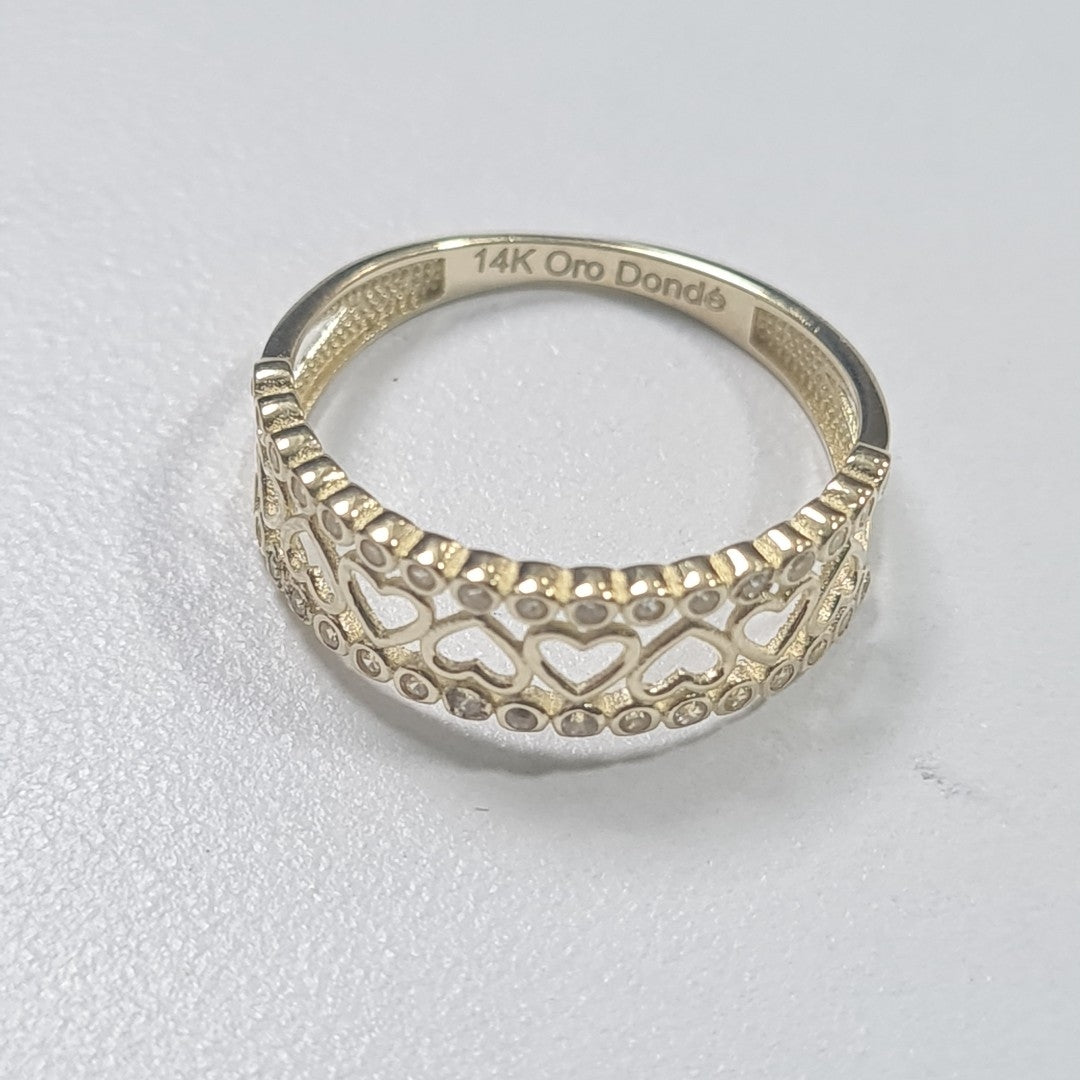 ANILLOS DAMA ORO 14K 1.6 (NUEVO)