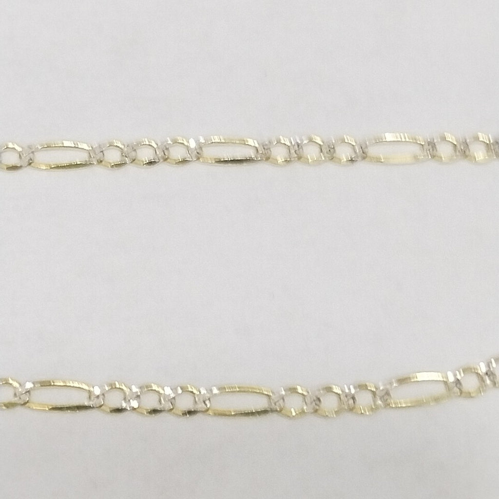 CADENAS CARTIER 3*1 DIAMANTADA ORO 14K 4.7 (NUEVO)