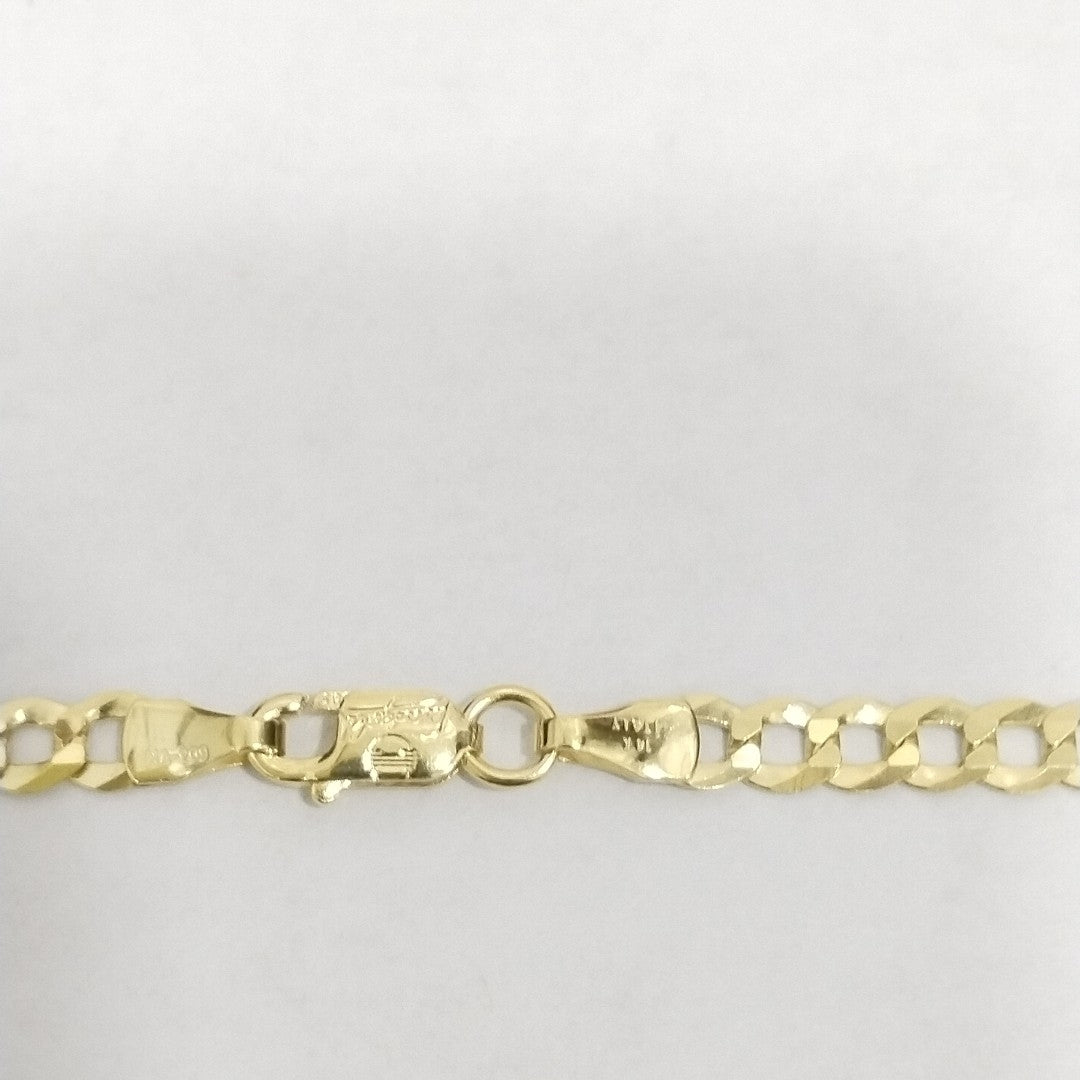 CADENAS BARBADA AMARILLA ORO 14K 8.4 (NUEVO)