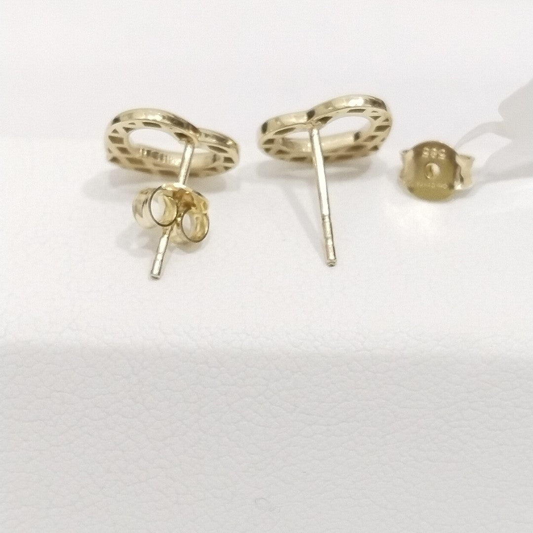 BROQUELES ORO 14K 1.4 (NUEVO)