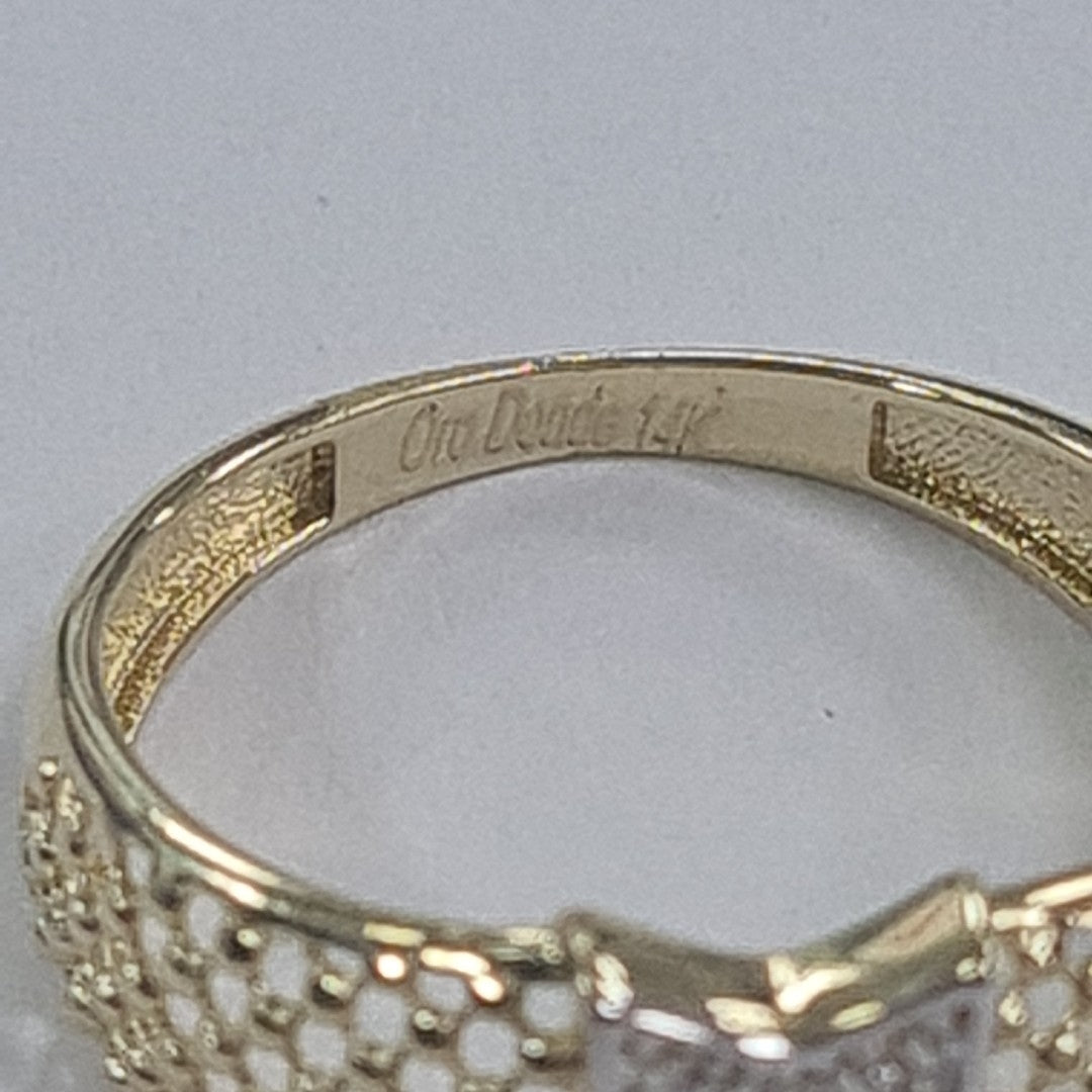 ANILLOS DAMA ORO 14K 2 (NUEVO)