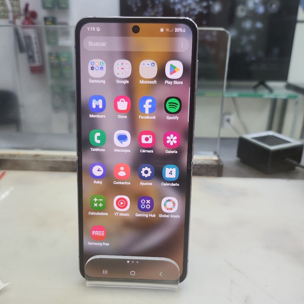 CELULAR SAMSUNG GALAXY Z FLIP4 SM-F721B 256 GB 8 GB RAM (SEMINUEVO)