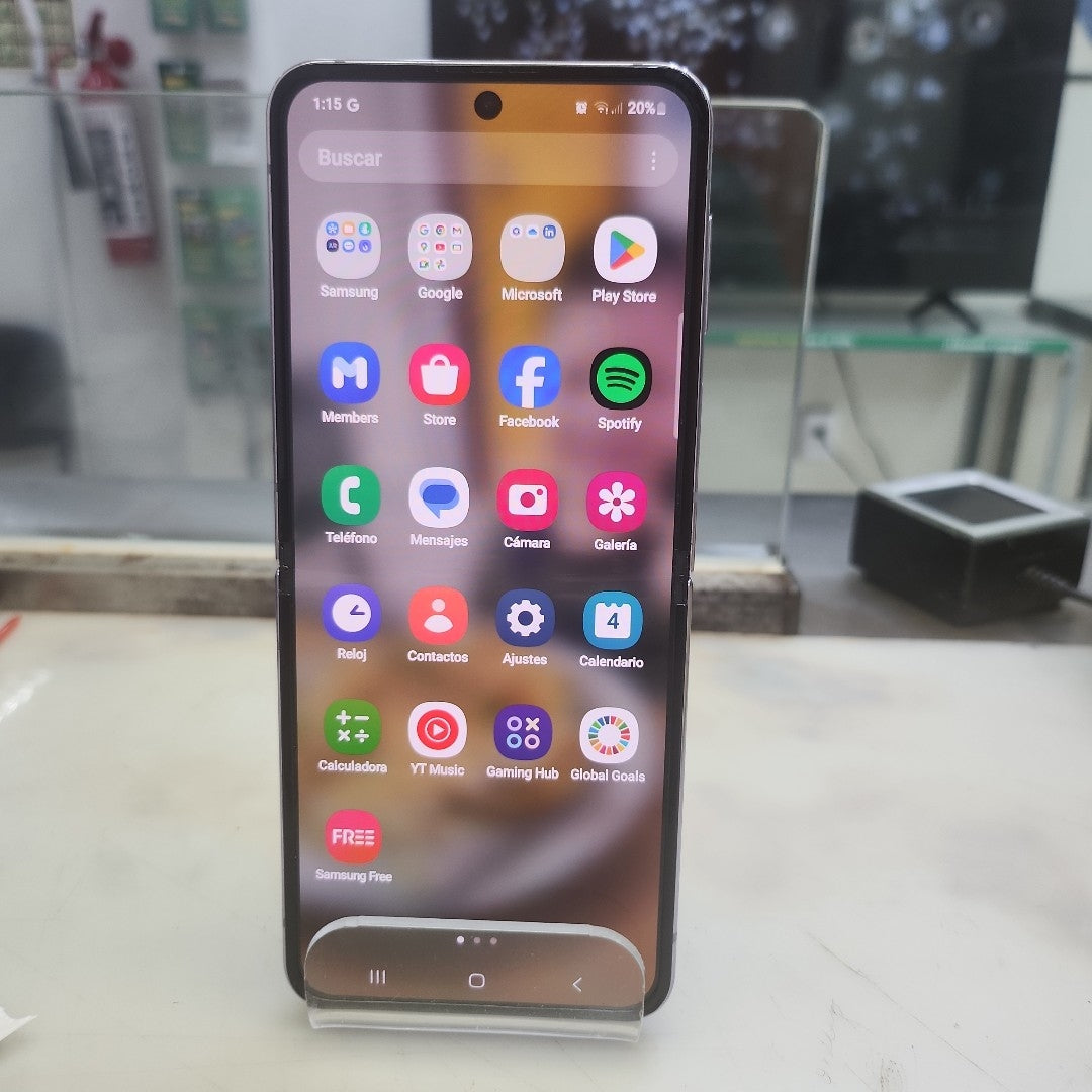 CELULAR SAMSUNG GALAXY Z FLIP4 SM-F721B 256 GB 8 GB RAM (SEMINUEVO)