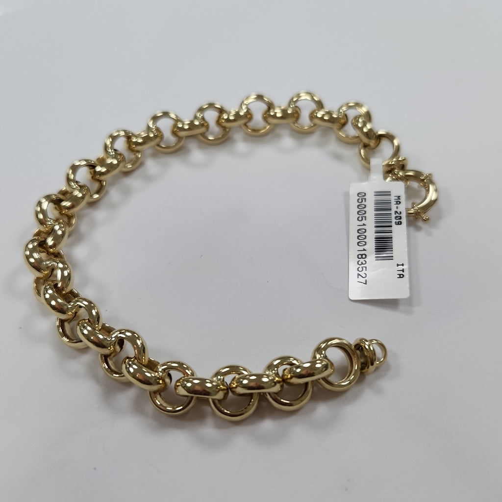 PULSERAS DAMA ORO 14K 9.9 (NUEVO)