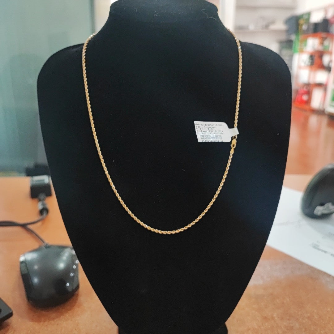 CADENAS TORSAL ORO 14K 7.6 (NUEVO)