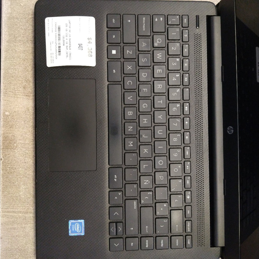 LAPTOP HP 14-DQ0509LA (2023) 128 GB SSD 4 GB RAM (SEMINUEVO)
