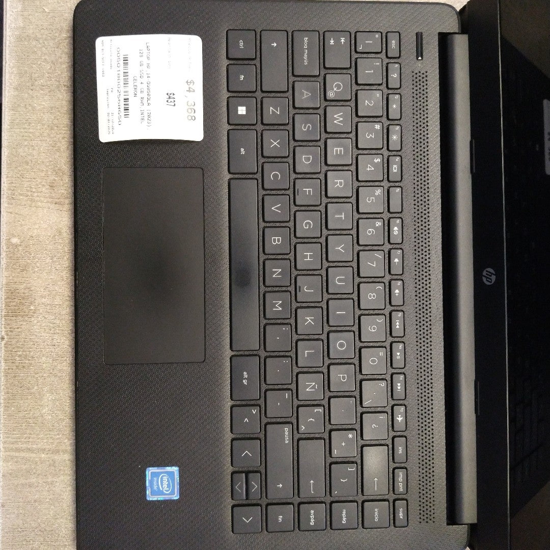 LAPTOP HP 14-DQ0509LA (2023) 128 GB SSD 4 GB RAM (SEMINUEVO)