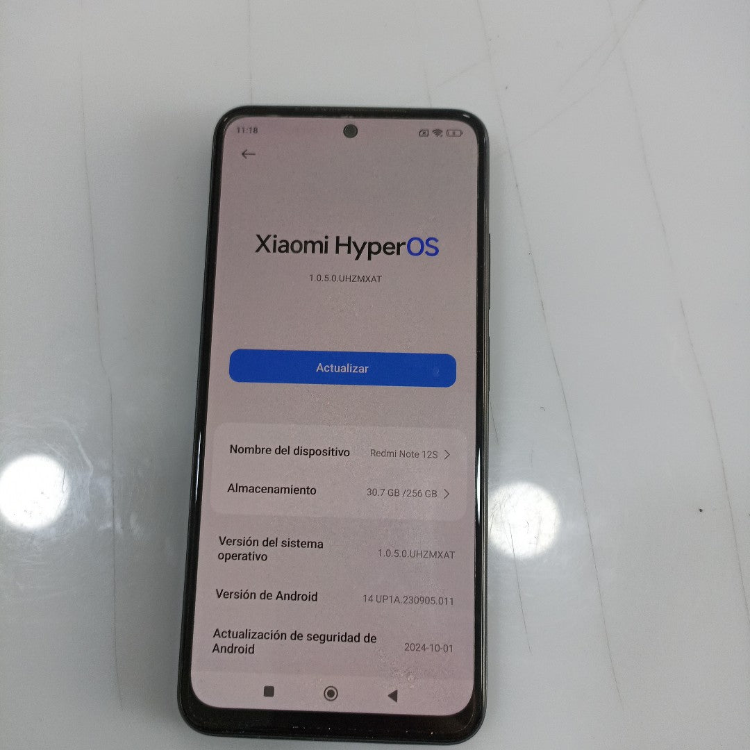 CELULAR XIAOMI REDMI NOTE 12S 2303ERA42L (2023) 256 GB 8 GB RAM