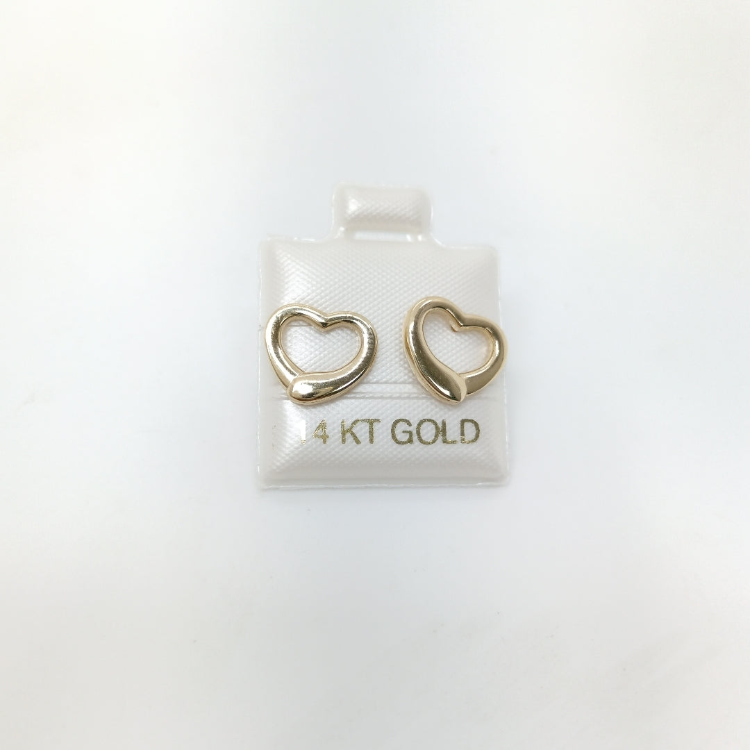 BROQUELES ORO 14K 1.4 (NUEVO)
