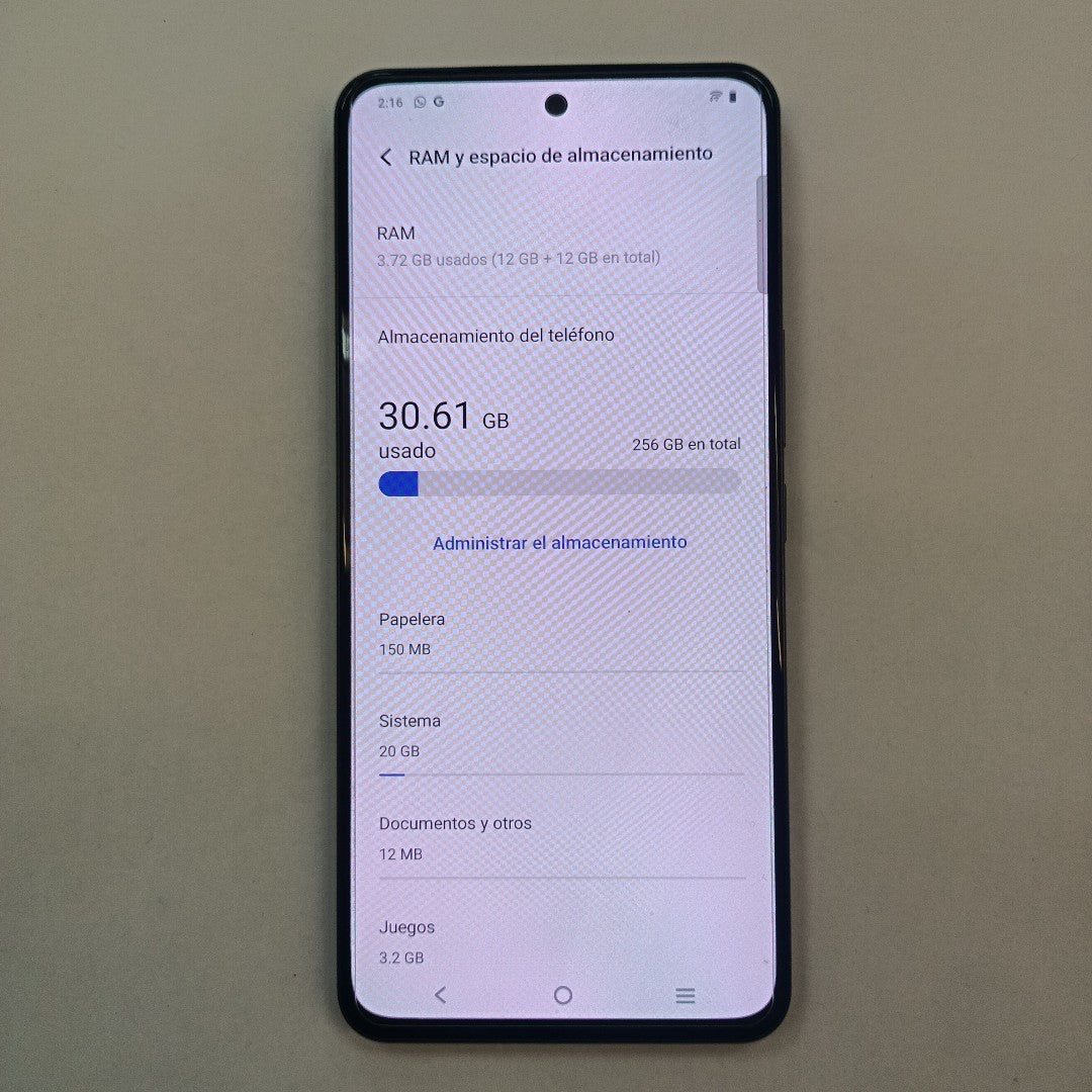 CELULAR VIVO V30 LITE V2314 (2023) 256 GB 12 GB RAM (SEMINUEVO)