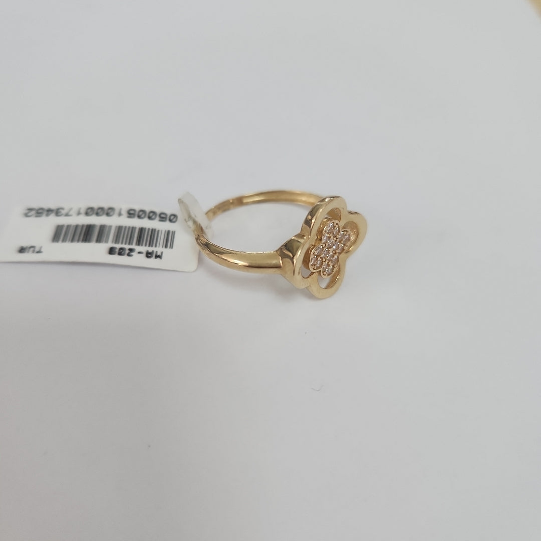 ANILLOS DAMA ORO 14K 2 (NUEVO)