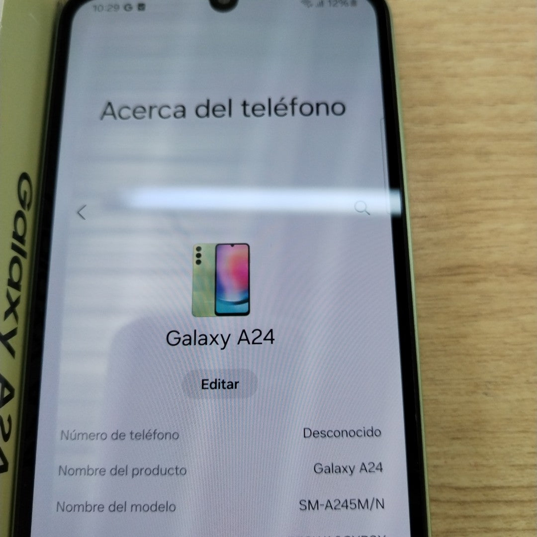 CELULAR SAMSUNG GALAXY A24 SM-A245M/N (2023) 128 GB 4 GB RAM (SEMINUEVO)