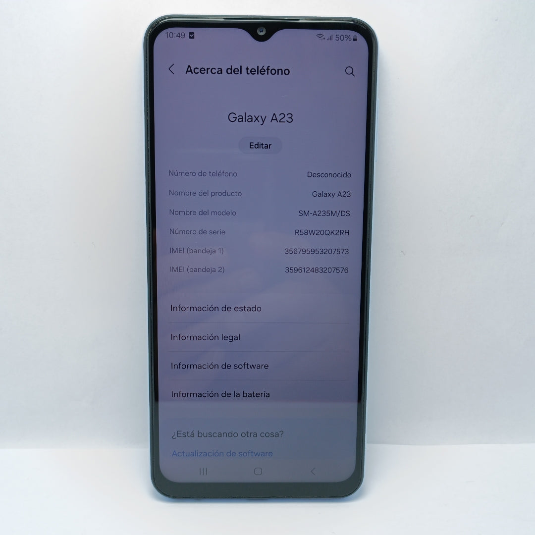 CELULAR SAMSUNG GALAXY A23 SM-A235M 128 GB 4 GB RAM (SEMINUEVO)