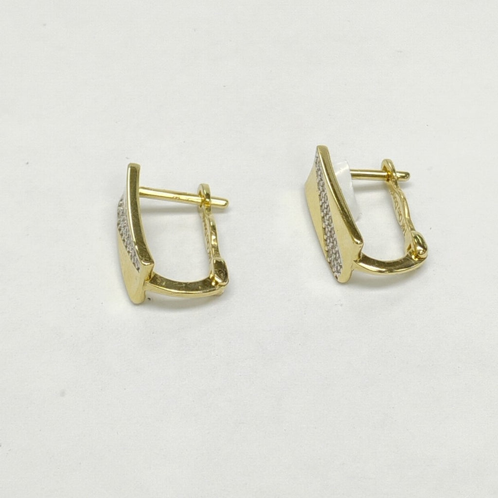 BROQUELES ORO 14K 2.9 (NUEVO)