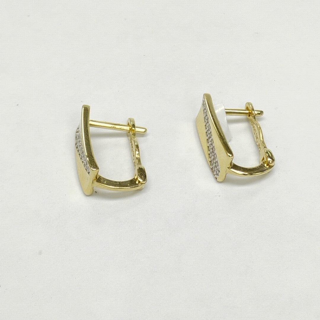 BROQUELES ORO 14K 2.9 (NUEVO)