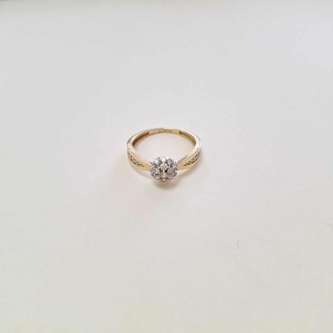 ANILLOS DAMA ORO 14K 2 (NUEVO)