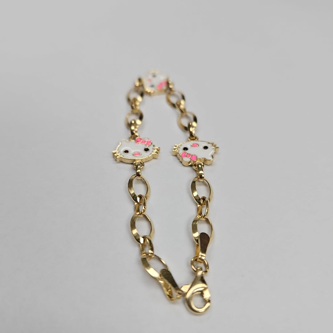 PULSERAS DAMA ORO 14K 4.8 (NUEVO)