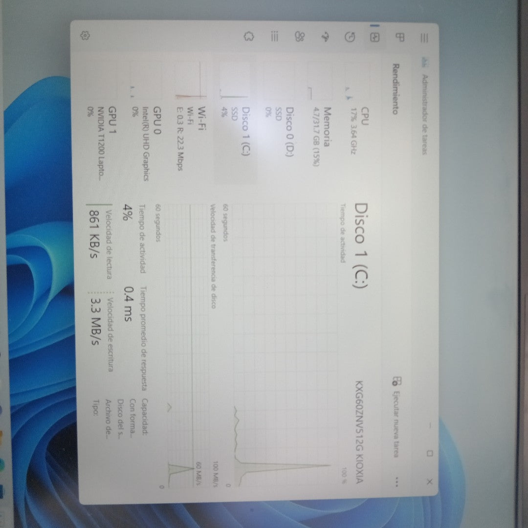 LAPTOP HP ZBOOK FURY 15 G8 (2022) 512 GB SSD 16 GB RAM (SEMINUEVO)