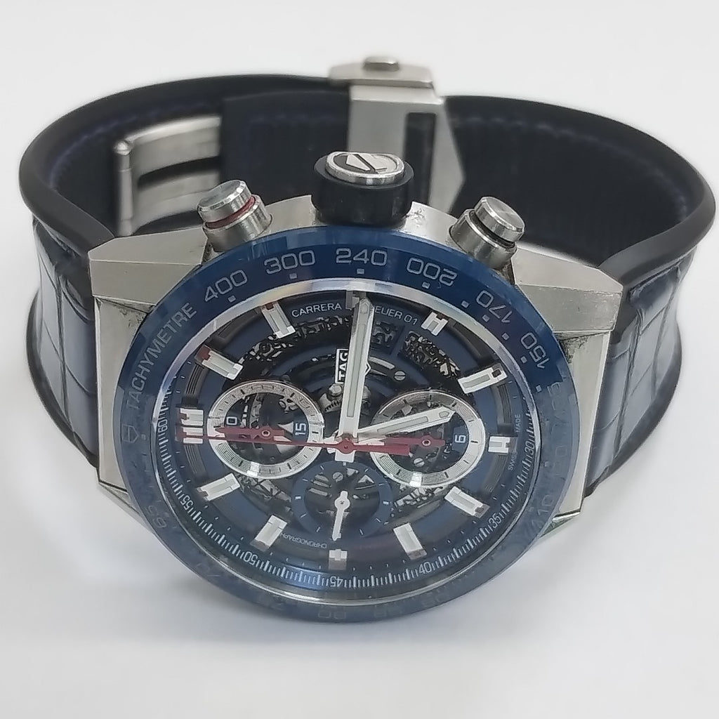  RELOJ CABALLERO  TAG HEUER  CARRERA CALIBRE 01  WPT1501 (SEMINUEVO)