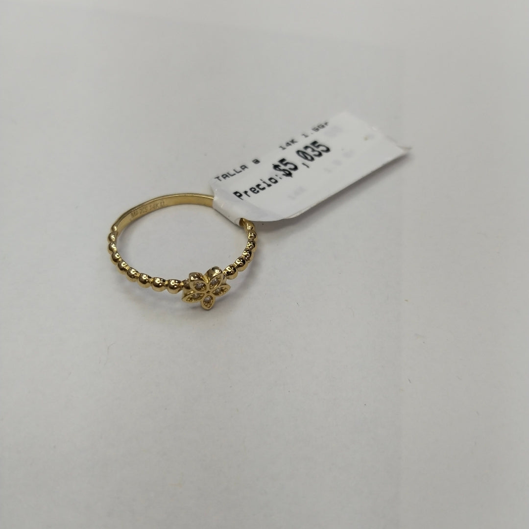 ANILLOS DAMA ORO 14K 1.5 (NUEVO)