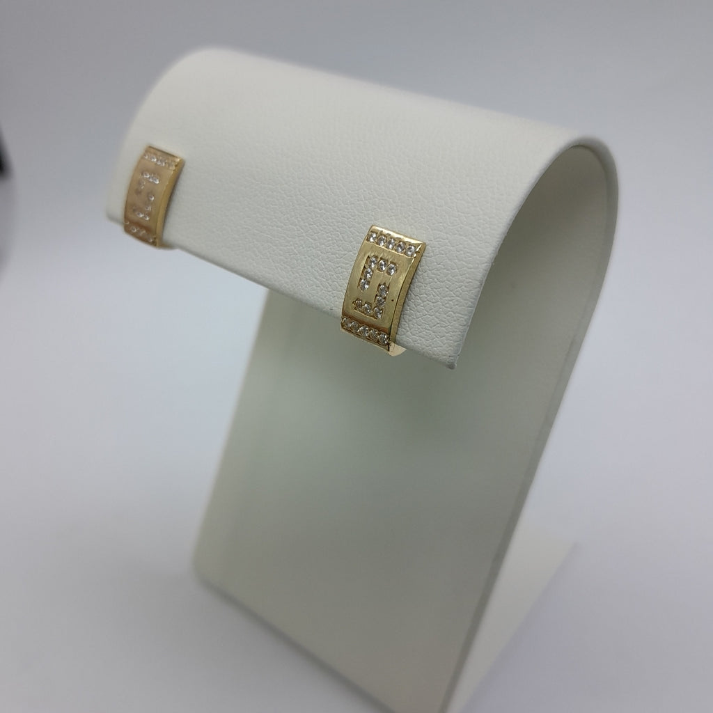 BROQUELES ORO 14K 2.3 (NUEVO)