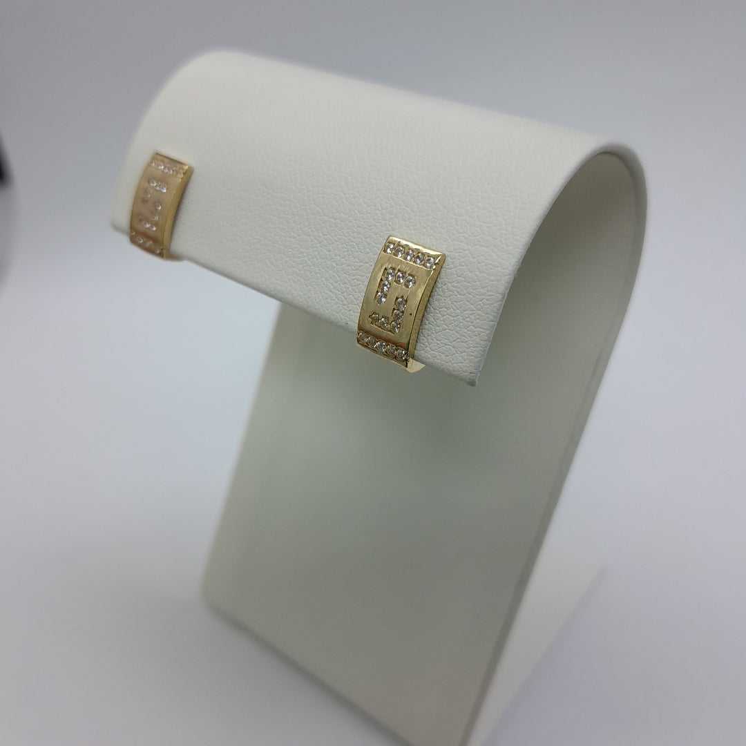 BROQUELES ORO 14K 2.3 (NUEVO)