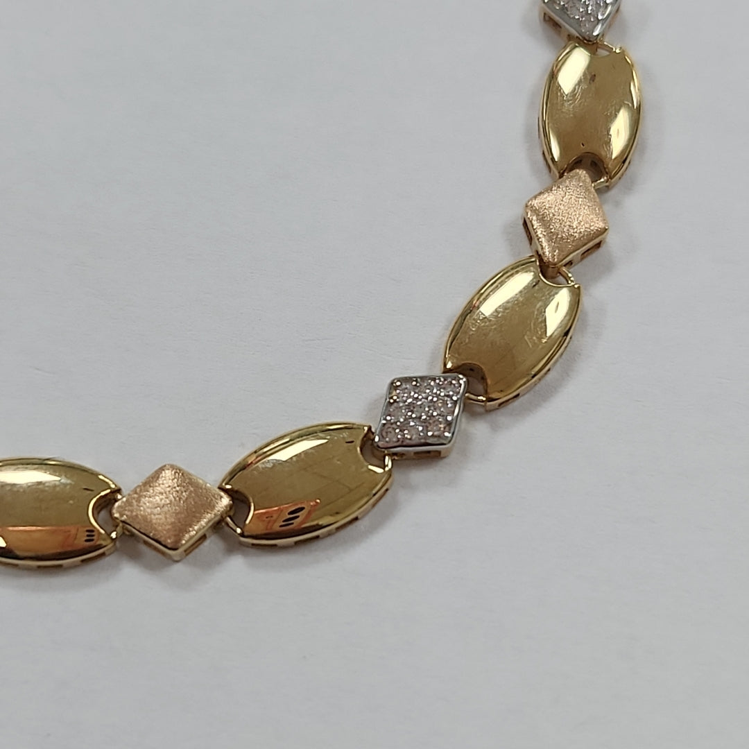 PULSERAS DAMA ORO 14K 5.5 (NUEVO)