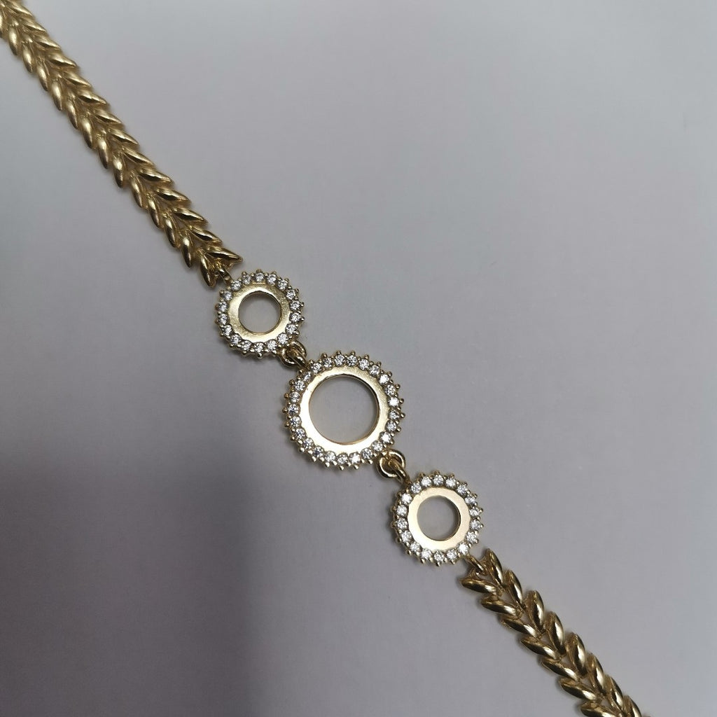 PULSERAS DAMA ORO 14K 4.7 (NUEVO)