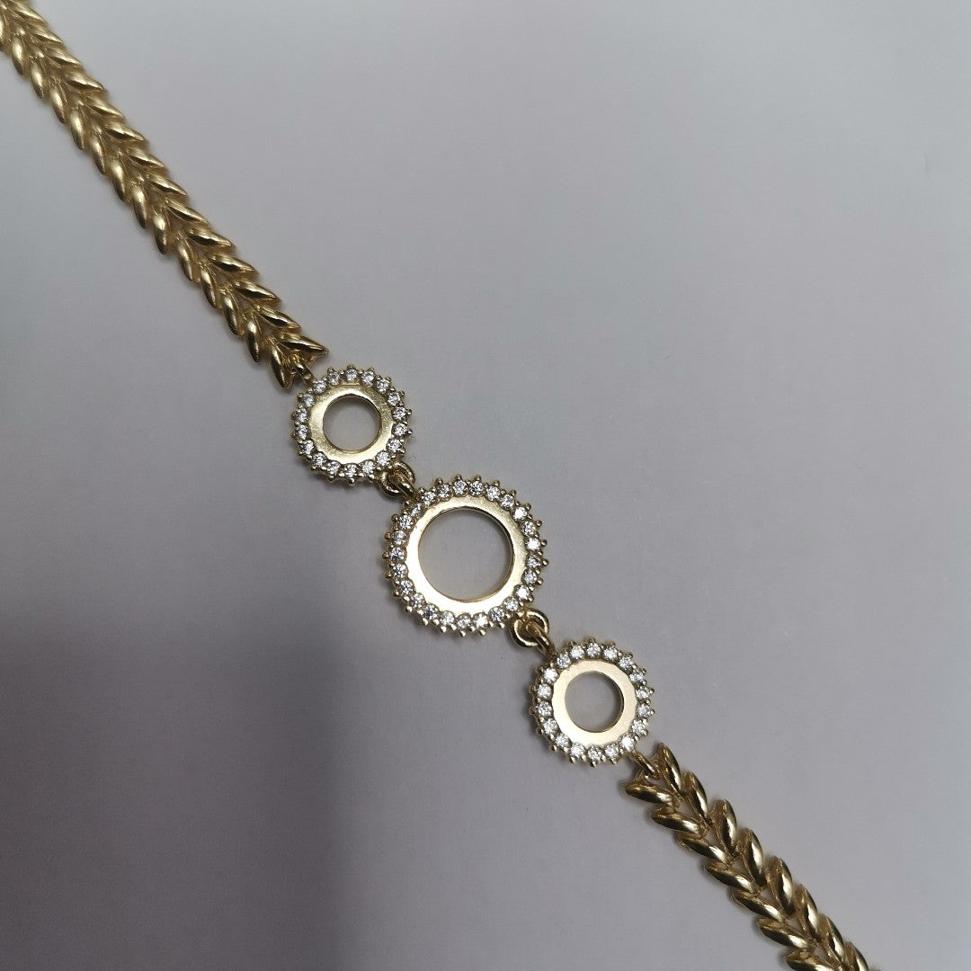 PULSERAS DAMA ORO 14K 4.7 (NUEVO)