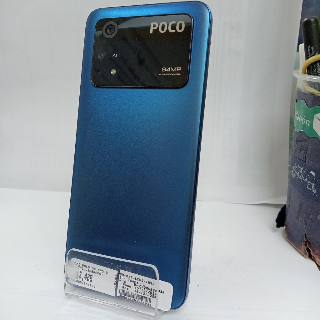 CELULAR XIAOMI POCO M4 PRO 2201117PG 128 GB 6 GB RAM (SEMINUEVO)